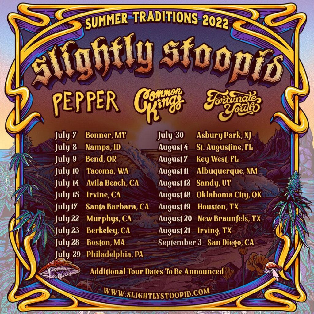 Slightly Stoopid Announces Summer Traditions 2022 Tour Silverback