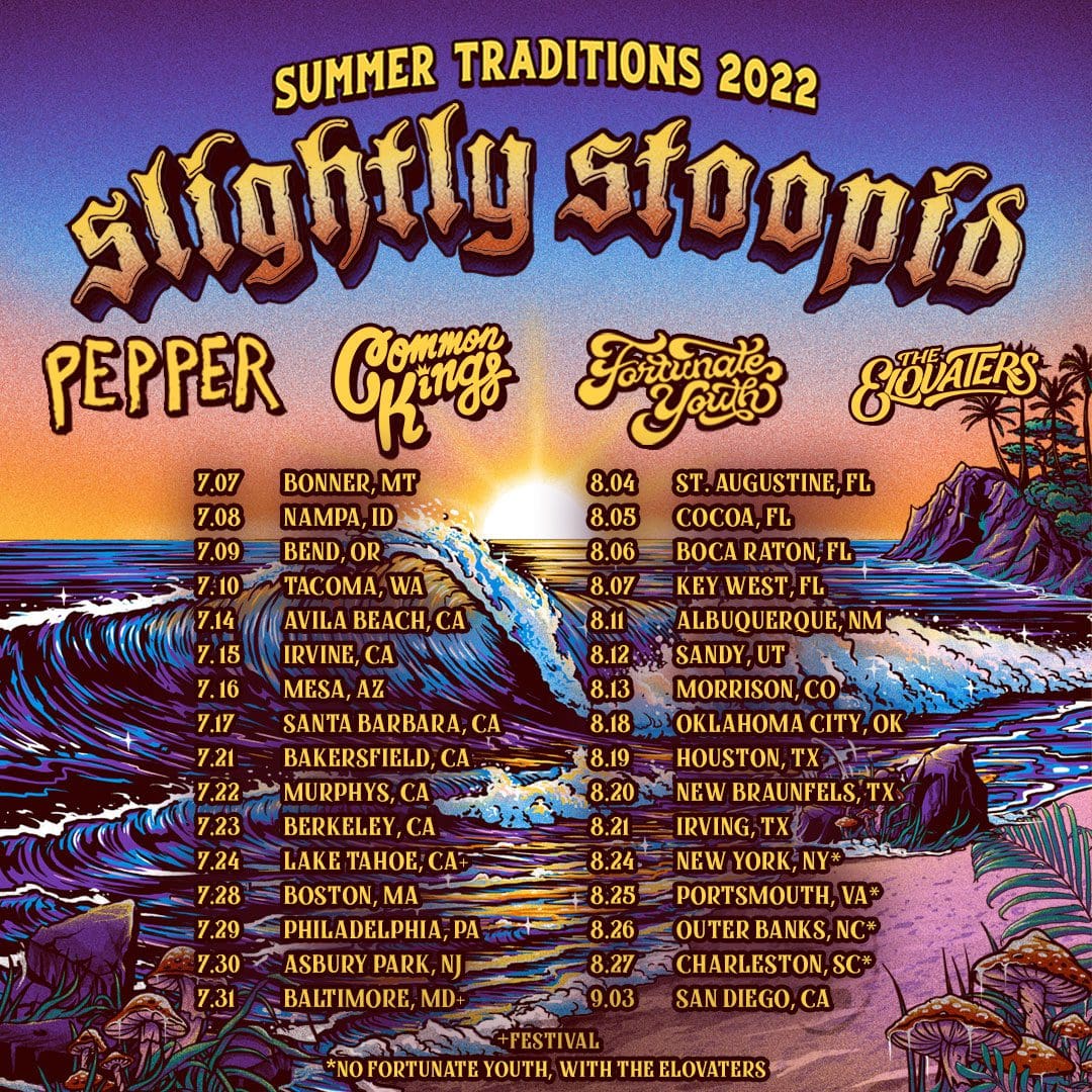 Slightly Stoopids Summer Traditions Tour Starts Next Month Silverback Artist Management