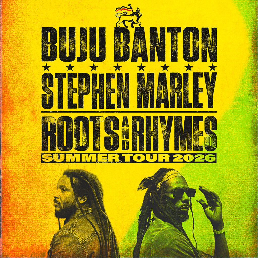Stephen Marley x Buju Banton Roots & Rhymes Summer Tour 2026